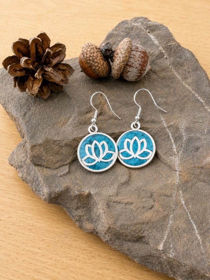 Boucles d’oreilles « Lotus »  - photo 2