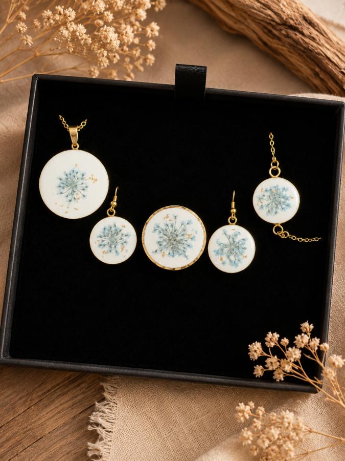 Parure « Brise d’Aurore »