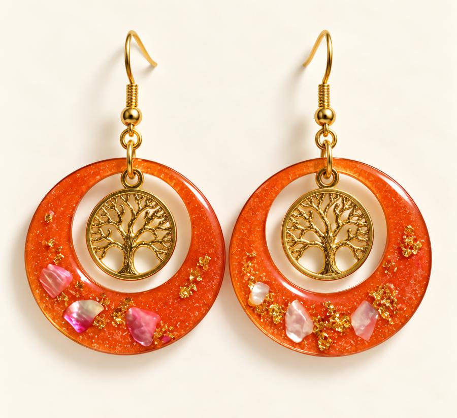 Boucles d’oreilles   « Éclat de Vie »  - photo 2