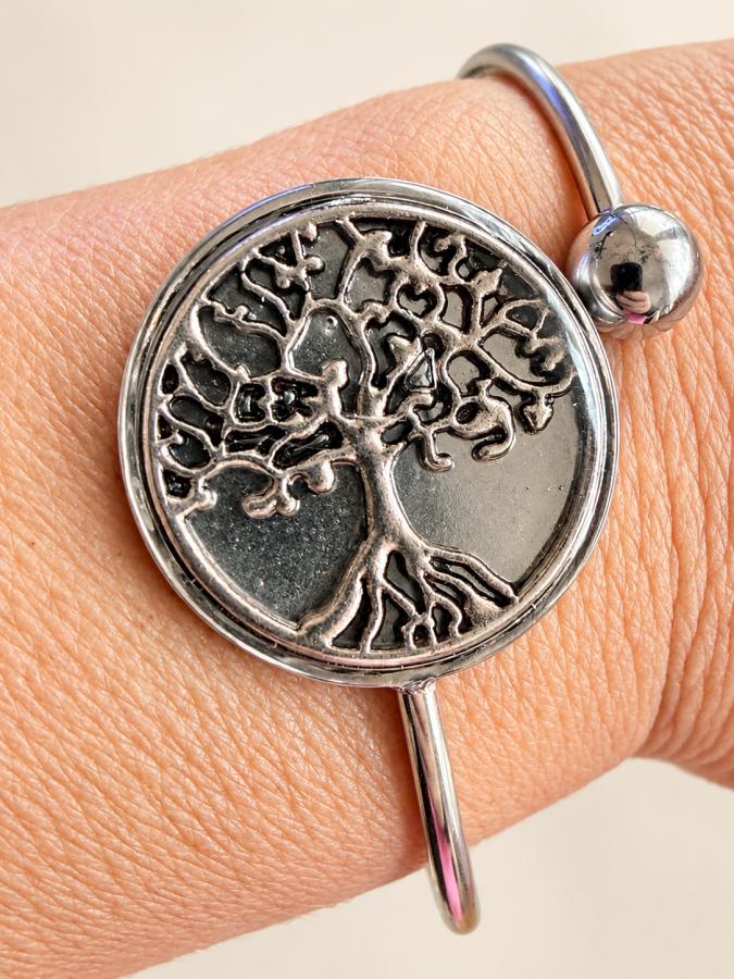 Bracelet « Arbre de Vie Argenté »
