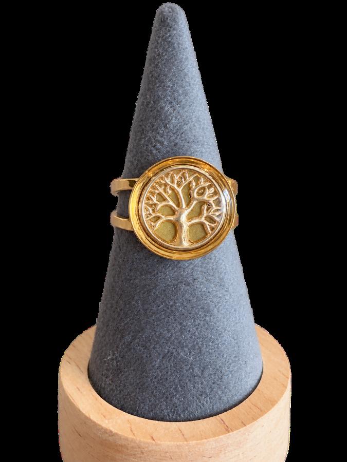 Bague « Arbre de Vie Doré »