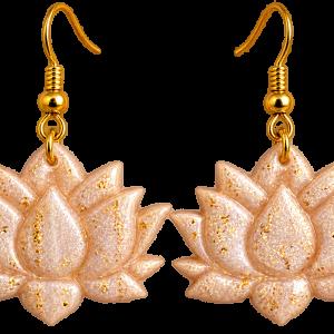 Boucles d’oreilles   pâte polymère et résine UV - photo 1