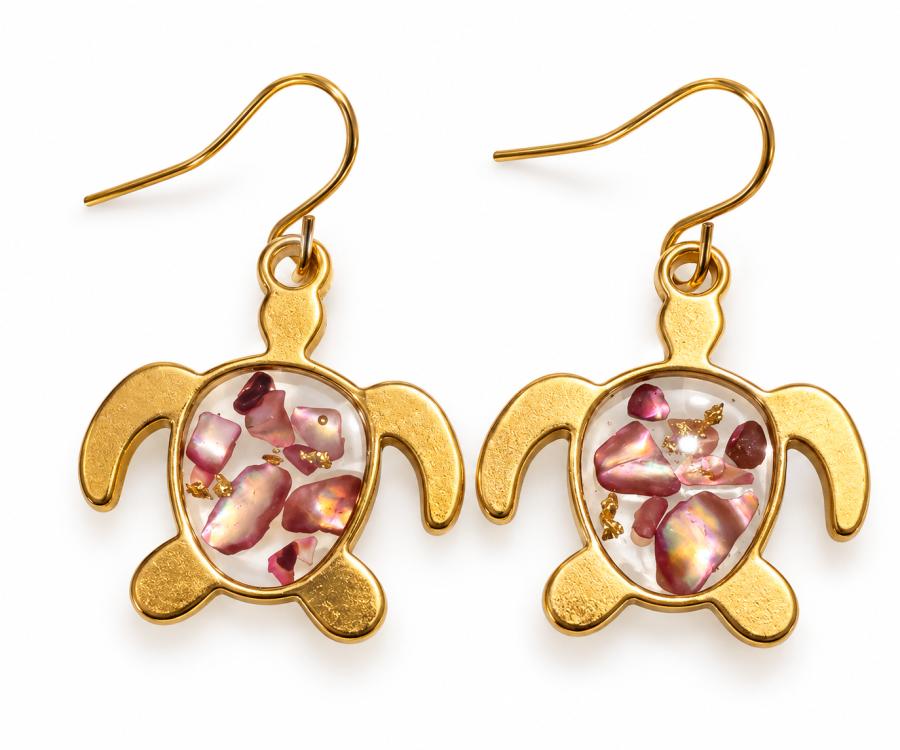 Boucles d’oreilles « Tortues Précieuses » - photo 3