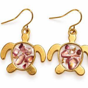 Boucles d’oreilles « Tortues Précieuses » - photo 3