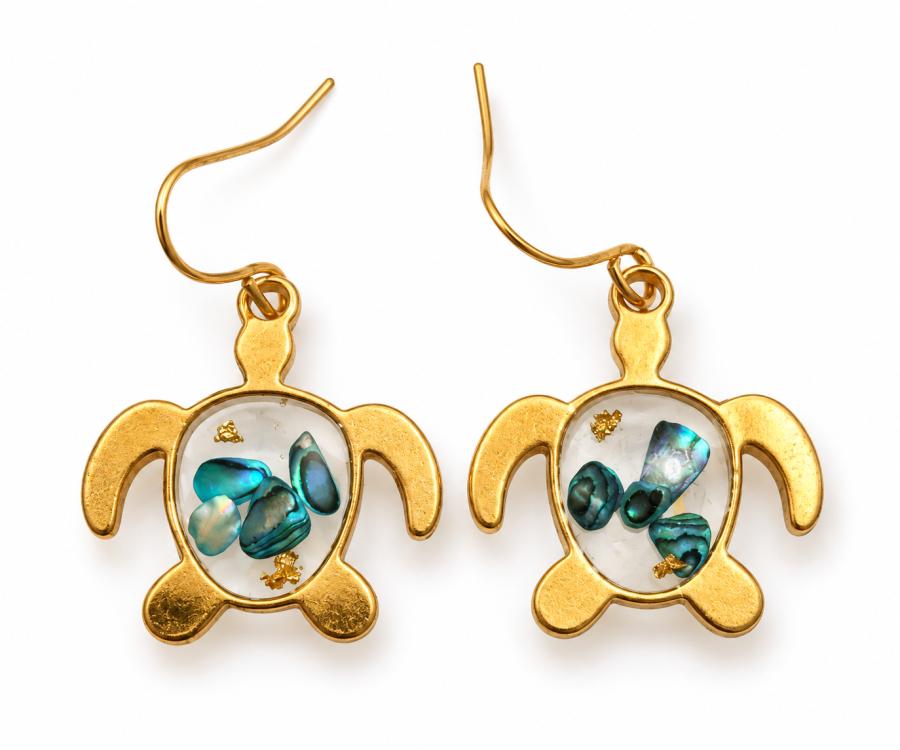 Boucles d’oreilles « Tortues Précieuses » - photo 4