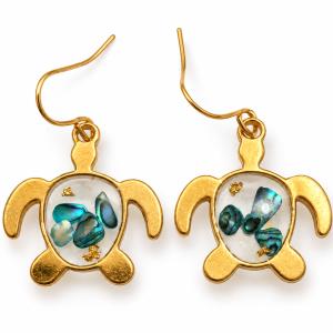 Boucles d’oreilles « Tortues Précieuses » - photo 4