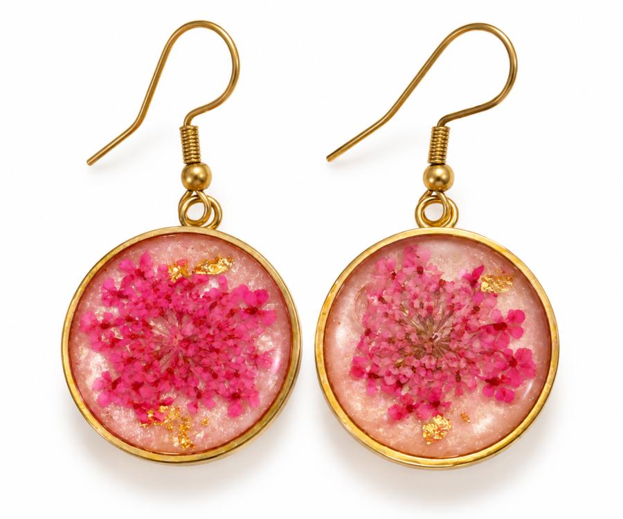 Boucles d’oreilles   « Poésie Végétale » - photo 1