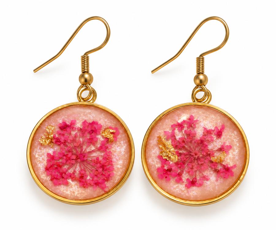 Boucles d’oreilles   « Poésie Végétale » - photo 2
