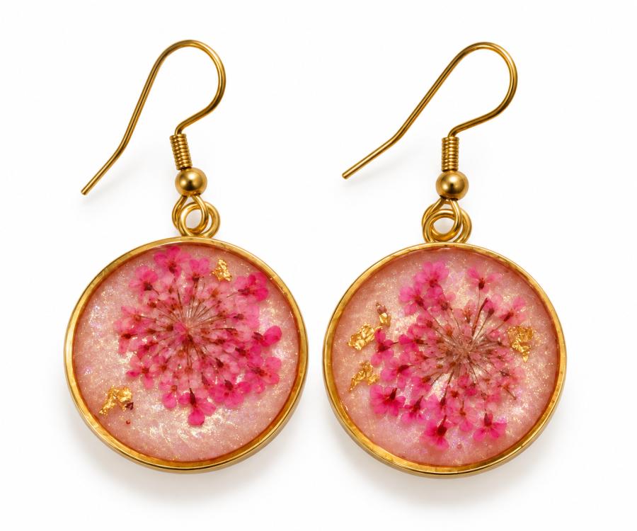 Boucles d’oreilles   « Poésie Végétale » - photo 4