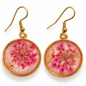 Boucles d’oreilles   « Poésie Végétale » - photo 4