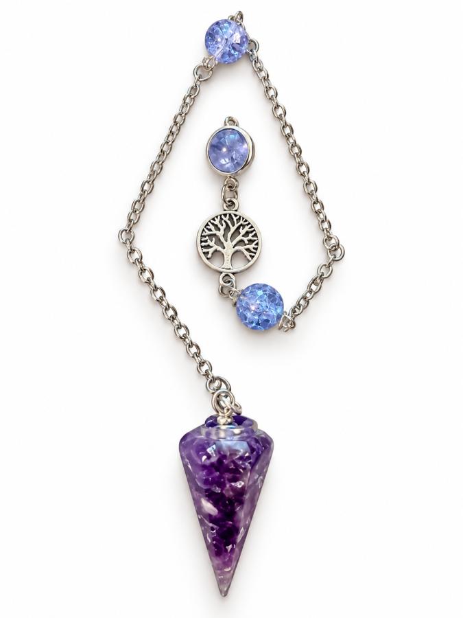 Pendule artisanal « Améthyste »  - photo 3