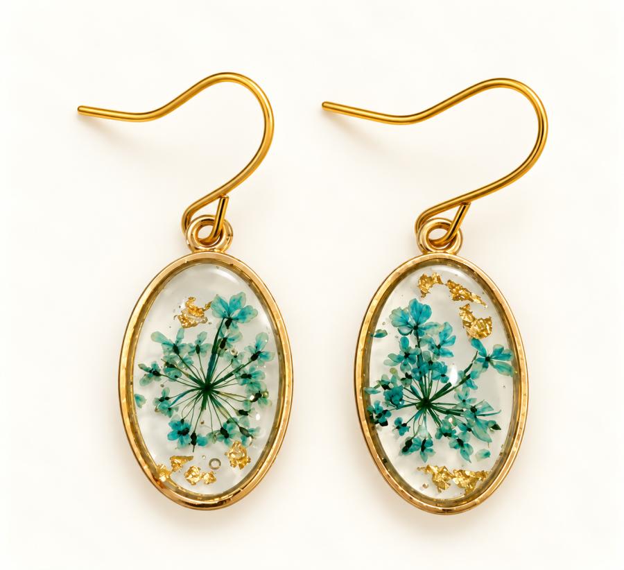 Boucles d’oreilles « Lueur Florale » - photo 2