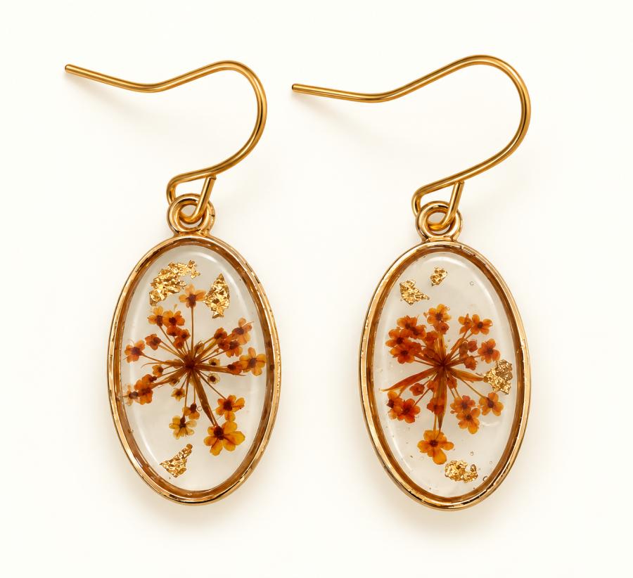 Boucles d’oreilles « Lueur Florale » - photo 3