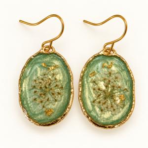 Boucles d’oreilles   « Reflets Floraux » - photo 1