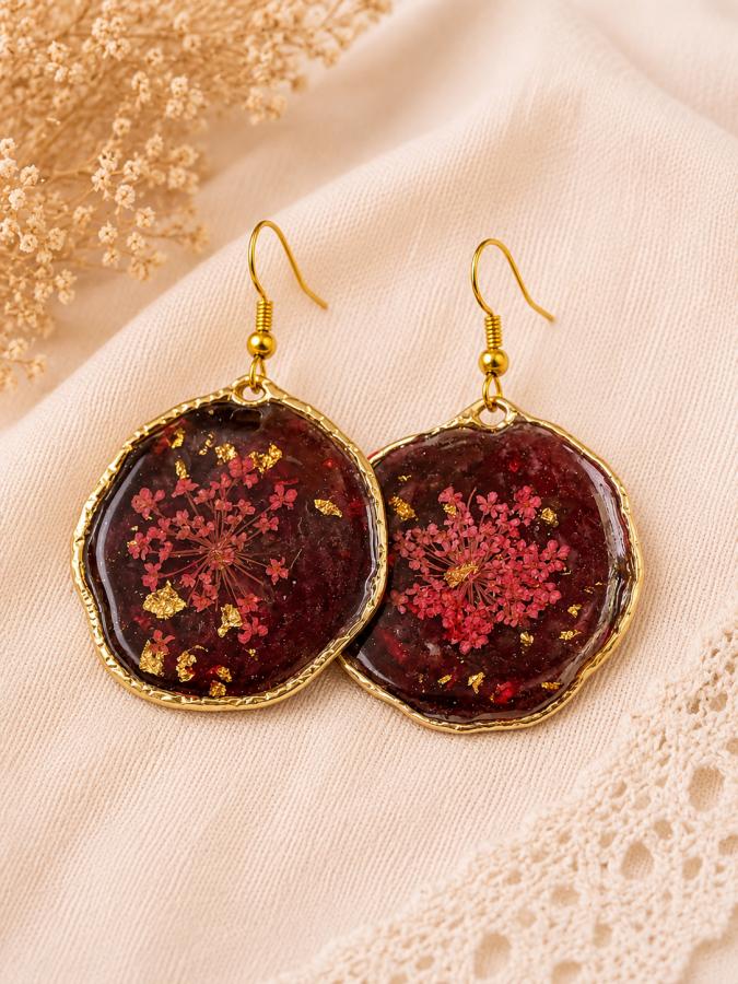 Boucles d’oreilles « Jardin d’Été »