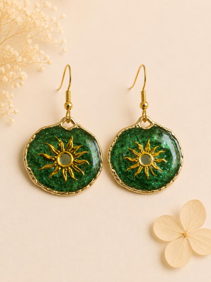 Boucles d’oreilles « Éclat Solaire » 